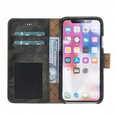 Bouletta Apple iPhone X-XS Uyumlu Deri Cüzdanlı Kılıf F360 KFL4 - 7