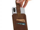 Bouletta Apple iPhone XR Uyumlu Deri Kese Kılıf MCCC G2 - 2