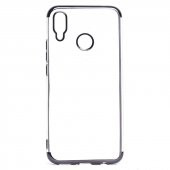 Huawei P Smart Plus Kılıf İnce Köşeleri Renkli Şeffaf Silikon - 5