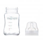 Mamajoo Anne Sütü Saklama Kabı Seti 4x150 ml & Cam Biberon 180 ml - 3