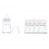 Mamajoo Anne Sütü Saklama Kabı Seti 4x150 ml & Cam Biberon 180 ml - 6