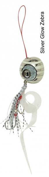 Savage gear Cuttle Eye 100 Gr Suni Yem Silver Glow Zebra - 1
