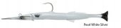 Savage gear Needlefish Pulsetail 2+1 18 cm 26g Suni Yem Pearl White Silver - 1