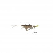 Savage Gear 3D Shrimp Weedless 9 cm 7 gr Suni Yem Glow - 1