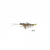 Savage Gear 3D Shrimp Weedless 9 cm 7 gr Suni Yem Glow - 2
