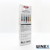 Winex AX42 Gfz 3.5mm Aux Kablo 1m Siyah - 5
