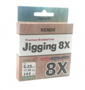 Kendo Jigging 8X Flash 300 mt Örgü İp (FLUO GREEN) 0,18mm - 1
