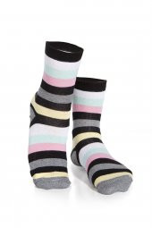 Miorre Desenli Pamuk Bayan Çorap thumbnail 3