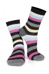 Miorre Desenli Pamuk Bayan Çorap thumbnail 7