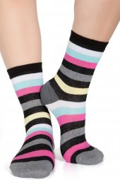 Miorre Desenli Pamuk Bayan Çorap thumbnail 10