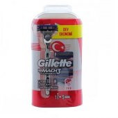 Gillette Mach3 Turbo Tıraş Makinesi + 5 Yedekli Tıraş Bıçağı - 1