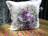 Çeyiz Diyarı Goblen Lüx 2 Li Kırlent Kılıfı Krem thumbnail 1