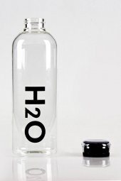 Tohana Borosilikat Cam Matara 1 Litre Siyah H2O81001 - 2