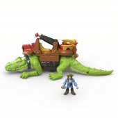 Imaginext Yürüyen Timsah ve Korsan Hook DHH63 Lisanslı Ürün - 2