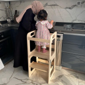 öğrenme kulesi - aktivite masası - mama masası - 1