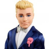 Barbie Ken Damat Barbie 30cm GTF36 Lisanslı Ürün - 5