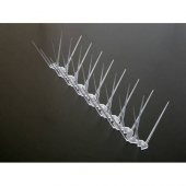 (Beş Adet) Kuş Kovucu Kuş Kovar Kuşkonmaz Diken 50 Cm - Şeffaf - Polikarbon 1. Kalite - 1