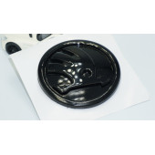 Dk Tuning Skoda Bagaj 8cm Yeni Nesil Parlak Siyah Logo Amblem thumbnail 3