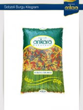 Nuhun Ankara Sebzeli Burgu Makarna 5 KG - 1