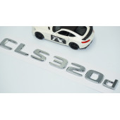 DK Tuning CLS320d Bagaj Krom ABS 3M 3D Yazı Logo Benz İle Uyumlu - 3