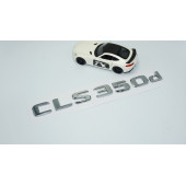 DK Tuning CLS350d Bagaj Krom ABS 3M 3D Yazı Logo Benz İle Uyumlu thumbnail 2