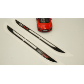 Audi A5 Logo Yan Çamurluk 3M 3D Damla Silikon Yeni Nesil Logo Amblem thumbnail 2