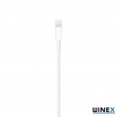 Winex 3A UsbA to Lightning Data Ve Şarj Kablosu Beyaz - 2