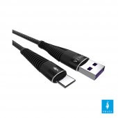 SHAZA USB TYPE-C PD 5A 100 W Örgülü Hızlı Şarj ve Data Kablosu 1 Metre - 2