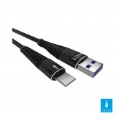 SHAZA Apple iPhone Lightning 5A 100 W Örgülü Hızlı Şarj ve Data Kablosu 3 Metre - 2