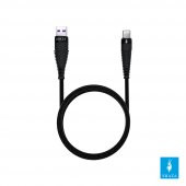 SHAZA Apple iPhone Lightning 5A 100 W Örgülü Hızlı Şarj ve Data Kablosu 3 Metre - 4