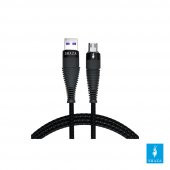 SHAZA USB MİCRO 5A 100W Örgülü Hızlı Şarj ve Data Kablosu 3 Metre - 1