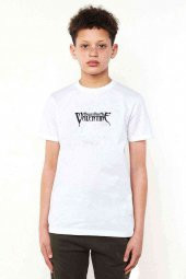 Bullet For My Valentine Logo 2 Baskılı Unisex Çocuk Beyaz Tshirt - 1