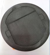 Avf 120 Lik Gromet Döşeme Altı Priz Kutusu Siyah - 1