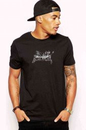 Metallica Baskılı Siyah Erkek Tshirt - 1