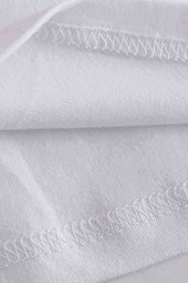 Graffiti Letter Baskılı Beyaz Erkek Tshirt - 4