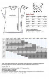 Lord Of The Rings Eye Baskılı Siyah Kadın Tshirt - 5