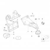 BMW E36 E46 E90 Z3 - 4 CORTECO MOTOR KULAĞI 2283798 - 1095444 thumbnail 4