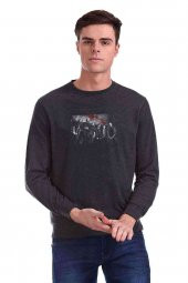 Btm Anthonyd Betraying The Martyrs Laittoi Baskılı Füme Antrasit Erkek Sweatshirt - 1