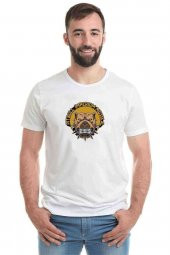 Pitbull Imperium Musikal Baskılı Beyaz Erkek Tshirt - 1