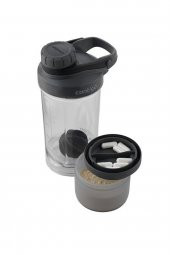 Shake&Go Fit Cont 650 ml Shaker Siyah - 2