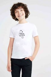 Trust Me Im The Doctor Baskılı Unisex Çocuk Beyaz t-shirt - 1