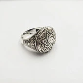 Yıldız Model Erkek Çelik Yüzük - 6