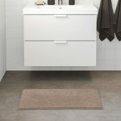 Banyo Paspası Koyu Bej 50x80 Cm Mikrofiber - Yumuşak Paspas - 3