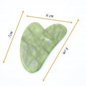 Jade (Yeşim) Gua Sha & Roller Set - 3