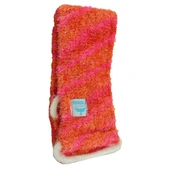 LokmanAVM Ankalif İpli Sırt ve Vücut Yumuşak Banyo Lifi Pembe-Turuncu 56x10 Cm thumbnail 3