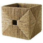 Sepet Kutu Düzenleyici IKEA 32x33x32 cm Hasır Sepet - 1