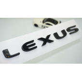 DK Tuning Lexus 2022+ Siyah ABS 3M 3D Bagaj Yazı Logo Arma - 1