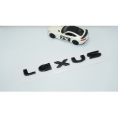 DK Tuning Lexus 2022+ Siyah ABS 3M 3D Bagaj Yazı Logo Arma - 2