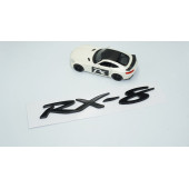 DK Tuning Mazda RX-8 Siyah ABS 3M 3D Bagaj Yazı Logo Arma thumbnail 2