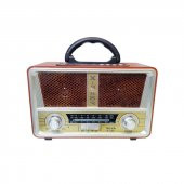 Meier M-112BT USB/SD/MP3/Bluetooth Şarjlı Nostaljik Radyo - 2